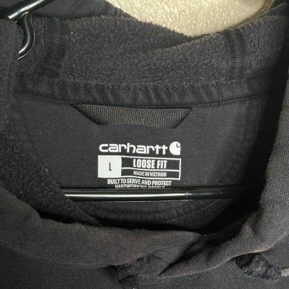 Carhartt Sleeve Writing Hoodie Large - Picture 4 of 4
